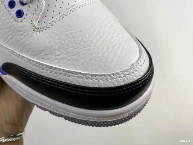 Reps TB CT8532-040 Blue White Jordan 3 Air Retro 0428